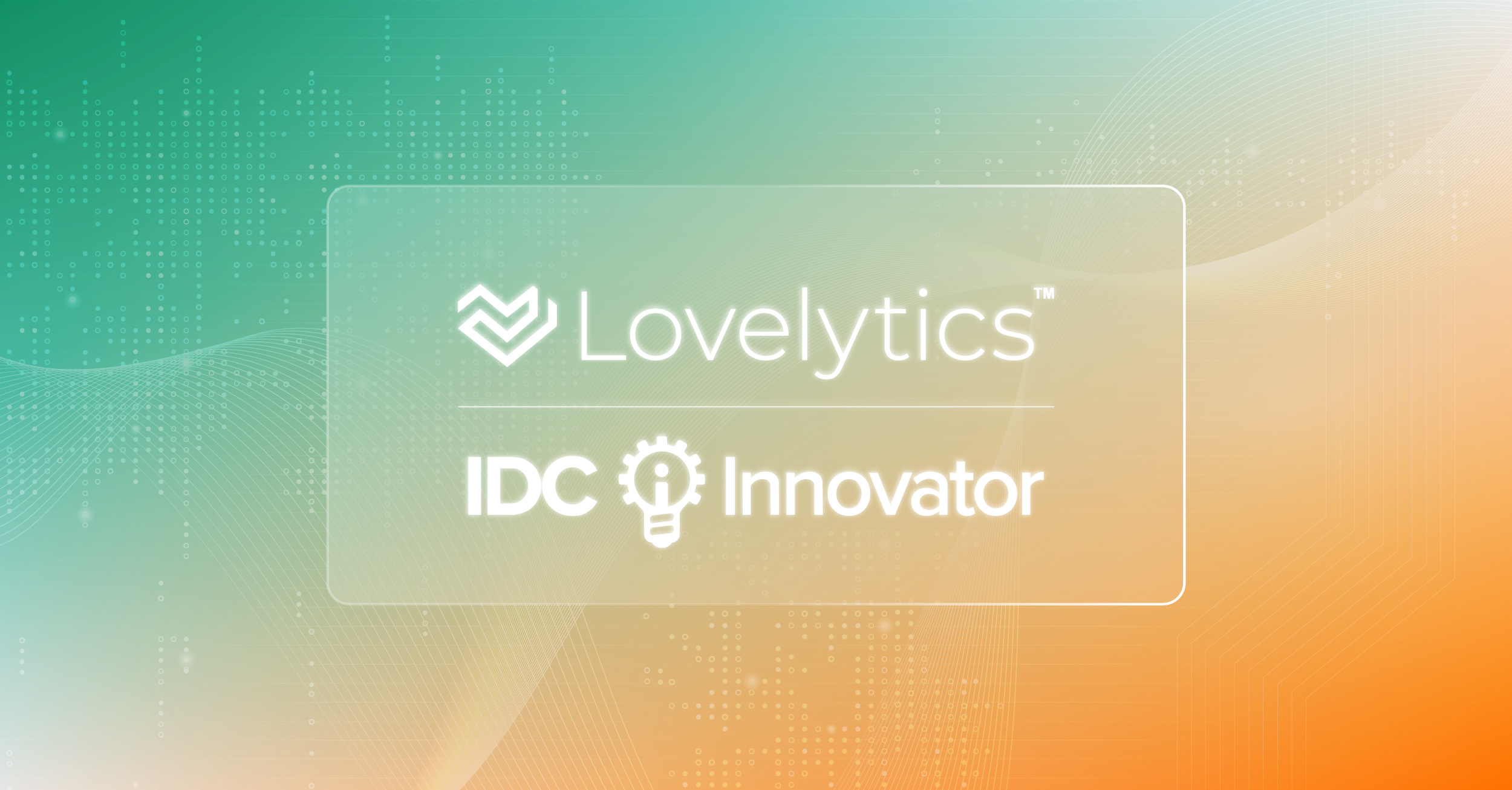 Lovelytics named IDC Innovator