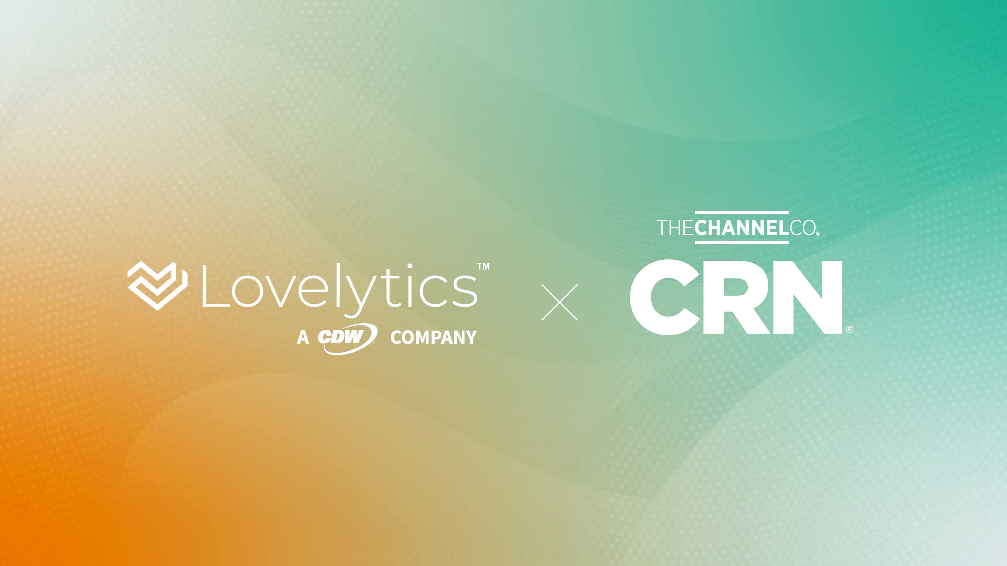 crn ai innovators web banner - lovelytics logo x crn logo